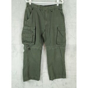 Boy Scouts America Mens Pants Green 31 x 25 Convertible Uniform Cargo Classic